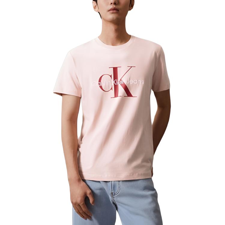 CALVIN KLEIN T Shirt Unisex Shell Pink J320770-TF6