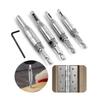 High Speed Steel Self Centering Hinge Drill Bits 4pcs for Accurate For Pilot Holes in Door and Cabinet Installation
