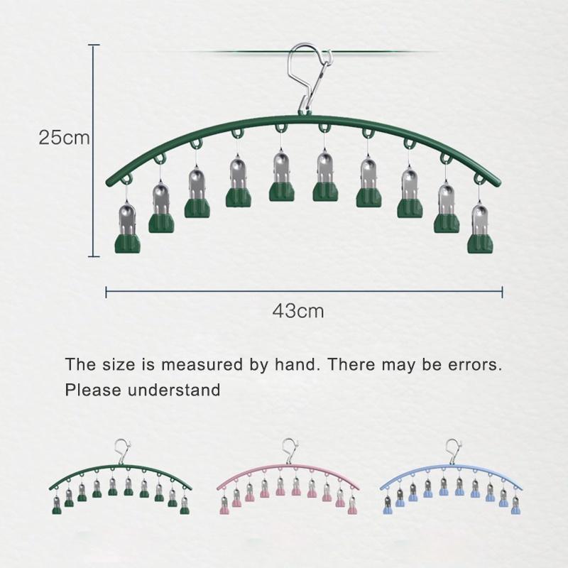 1 Stück Trockengestell Sockenklammer Outdoor-Trockengestell Winddicht Tauchkunststoffklammer Trockengestell Tauchkunststoffmantel Haushalt Rutschfestes Gestell