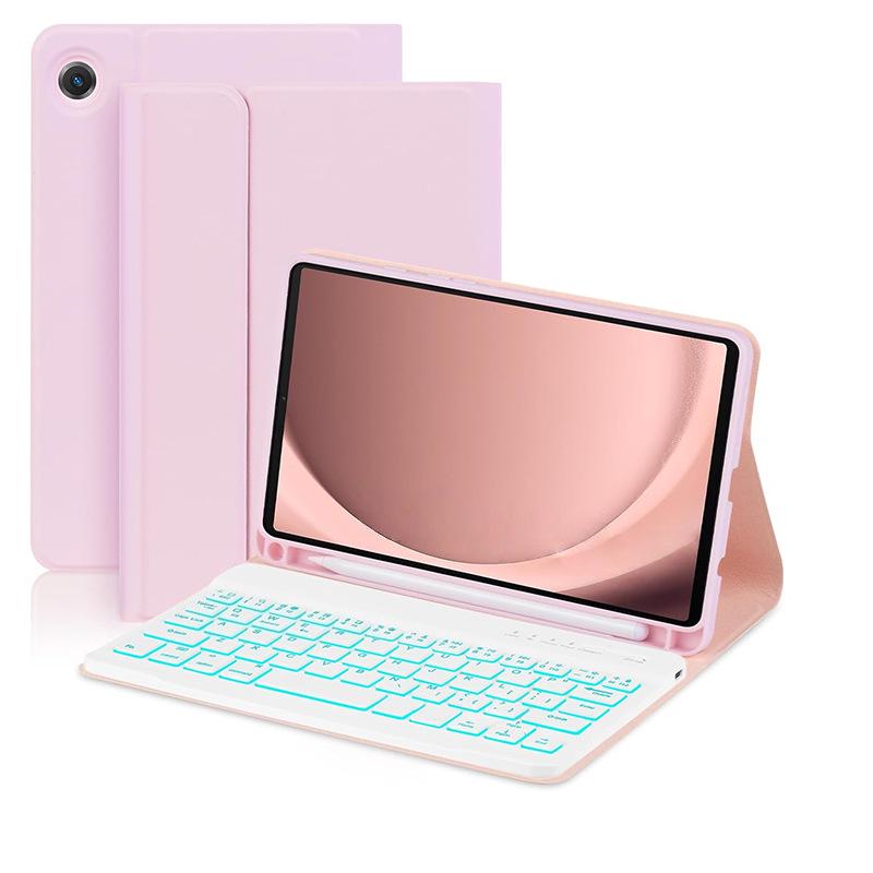 Samsung Galaxy A7 Lite/A9/A11 8.7” Detachable Backlit Bluetooth Keyboard Protective Case