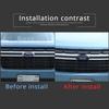 Car Sticker Ford New 2025 Hot For Ford Maverick 2022+ABS Carbon Fiber/ Black Logo Decoration Ring Front&Rear Cover 2026s Accesso