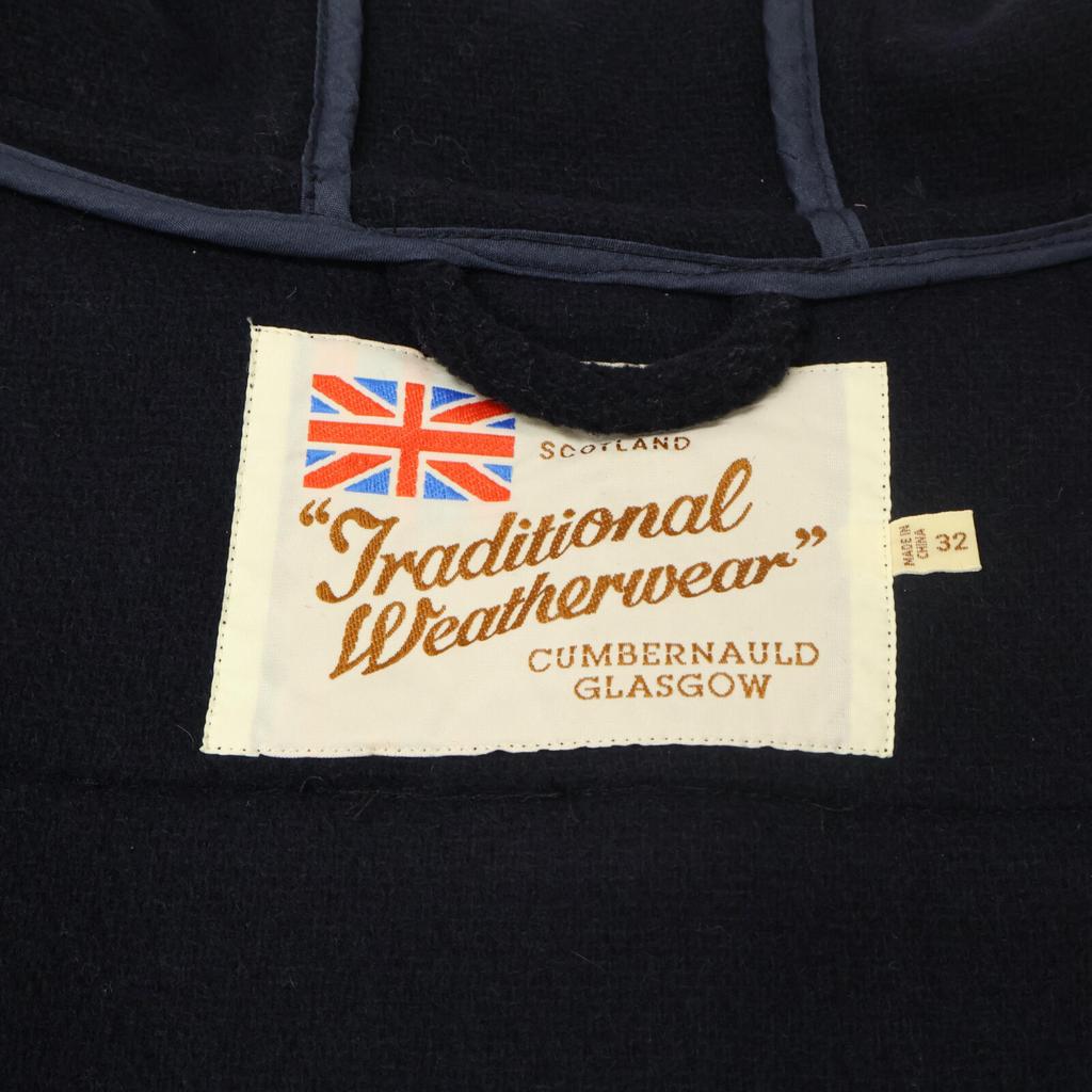 TRADITIONAL WEATHERWEAR L172APFCO0021DF WATFORD Duffle Coat Coat 32 NavyUsed