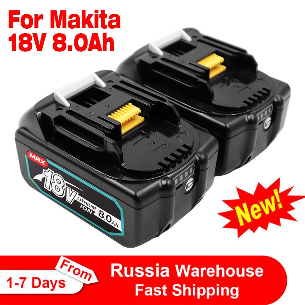 

Замена литиевой батареи 3,0/6,0/8,0/12,0 Ач для батареи Makita 18 В BL1840 BL1850 BL1830 BL1860 LXT400 Аккумуляторные дрели L50