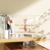 Led Drawing Board, 12"X8" Acrylic Dry Erase Board Doodle Glow, Light Up Note Board with Stand and 7 Markers, Message Board, Drawing Board for Kids