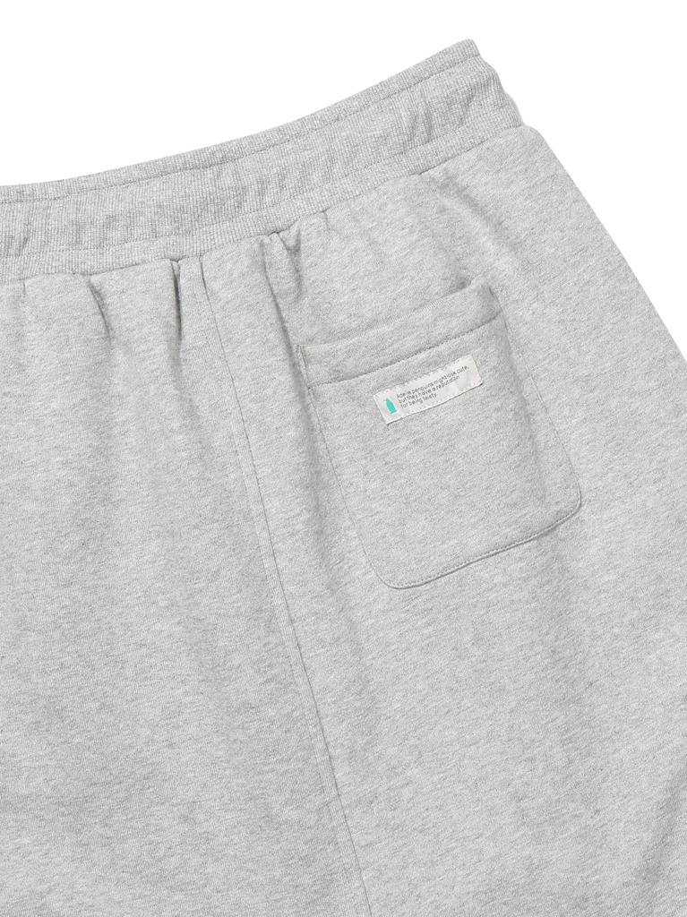 Bbc Earth W Pocket Long Skirt_Melange Grey