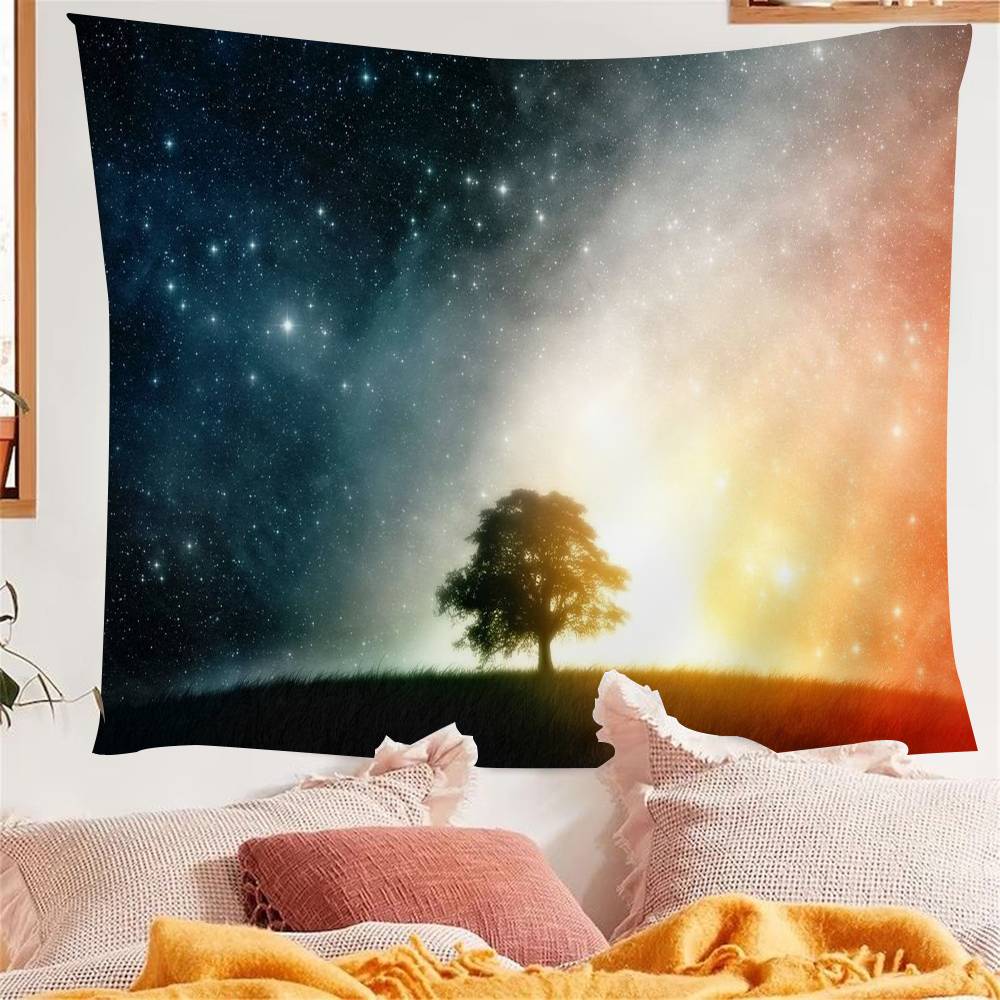 Tree of Life Hanging Bohemian Tapestry Bohemian Wall Tapestries Mandala Kawaii Room Decor