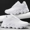 Mens Running Shoes Big Size Mesh Flat Casual Flat Comfortable Gym Training Footwear Luxury Design Lace-up Sneakers Man