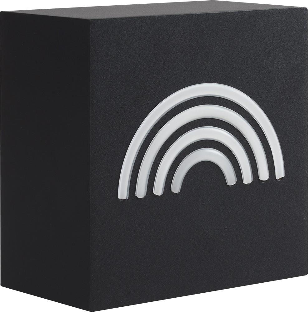 BIGBEN Neon Bluetooth® Wireless Speaker Rainbow / Wooden Case, BigBen