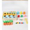 Wooden Shape Puzzle Preschool Cognitive Toy Early Learning Sorter Game Shape Sorter Puzzle for Children Kids Girls Boys Toddlers