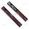 Car Styling 3D Black Edition Decorative Metal Adhesive Emblem Rear Trunk Badge Fender Sticker Body Decal Car Accessories