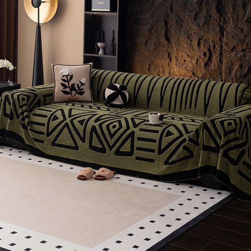 Chenille Universal Sofa Slipcover - Dustproof & All-Season Protection