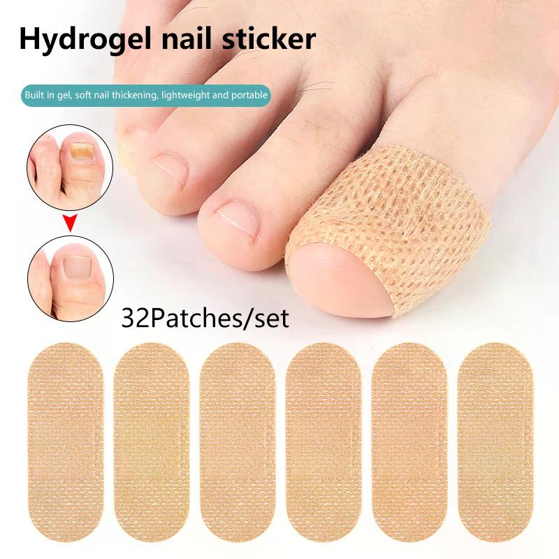 Toenail Patches Multi-Purpose Patches For Toenail Fingernail Non-Irritating And Breathable Waterproof Nails Foot Care Tool