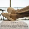 iChewie Fluffy Sandals Soft and Comfortable Size cm Black Washable Room Women and Comfortable Bathroom Room Thick Women and Men 26.5