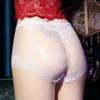 Sexy Herren Sissy Pouch Höschen Unterwäsche Spitze Sheer Ultra Thin Mesh Ball Briefs Mantel Trunks Dessous Homosexuell Durchsichtige Unterhose