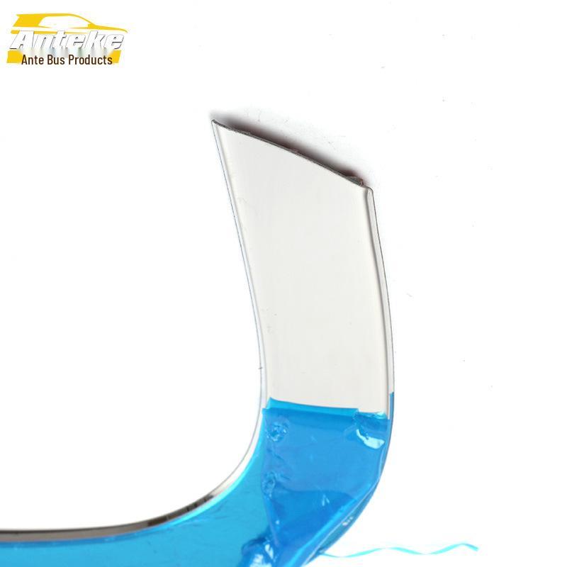 Regal Stainless Steel Window Trim: Anti-Scratch Glass Protection Strip for Car Modification