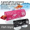 New Betta Rest Tunnel Fish Tank Plastic Decoration Small Fish and Shrimp Hiding Tube Fish Tank Accessories