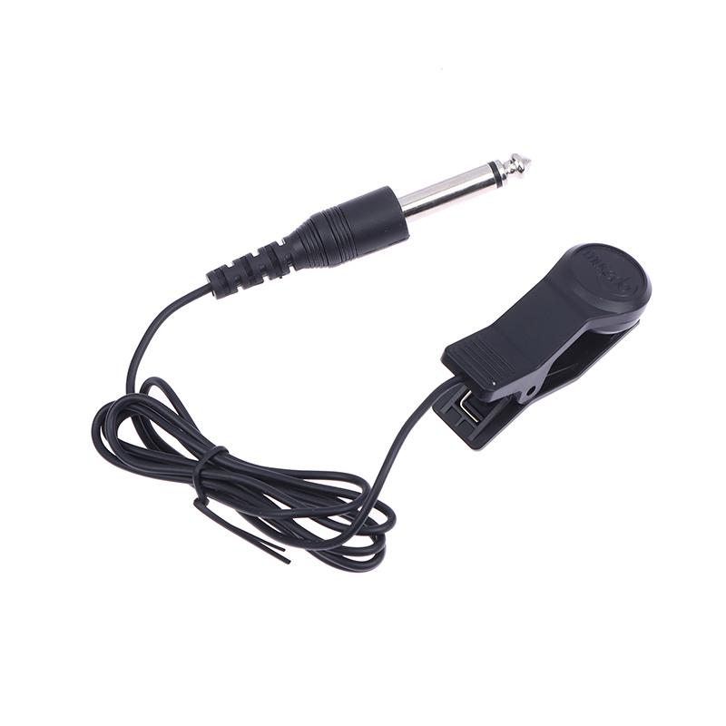 Universelles Akustikgitarren-Tonabnehmer-Clip-On-Kontaktmikrofone Piezo-Tonabnehmer für Violine Banjo Mandoline Ukulele Musikinstrument