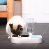 Classic Pet Feeder Moisture Proof Multifunctional Cat Dog Universal Automatic Water Feeder Stainless Steel Pet Double Food Bowl