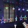 Pentagram Star Decorative String Lights - Perfect for Camping, Parties, Christmas, Festivals, or Weddings