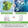 5pcs/set Reusable Produce Mesh Bags Eco Friendly Fruit Vegetable Bags for Kitchen Storage Net Merchandise Bags with Drawstring