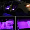 RGB LED Atmosphere Lamp Light Strips Remote Control Colorful Car Interior Decoration