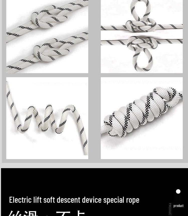 Chuanchuang 10.5mm Static Rope for Climbing, Rappelling, Rescue, and High-Altitude Safety