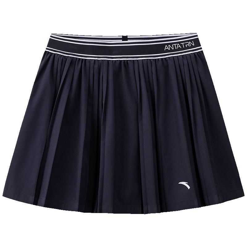 Anta Women s Quick-Dry Pleated Tennis Skirt M