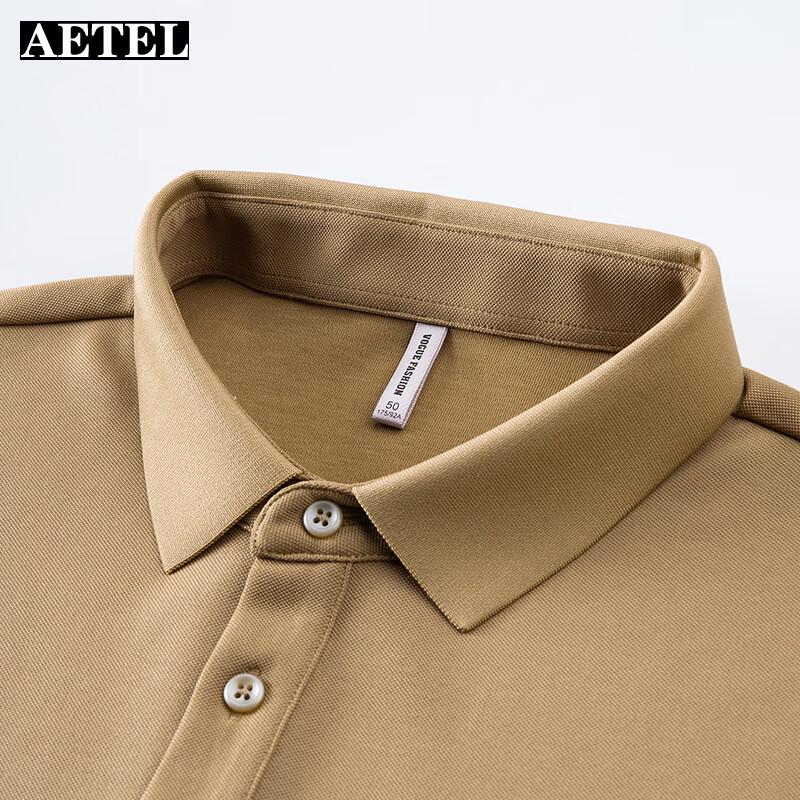 AETEL Unisex Long Sleeve Antibacterial Polo Shirt