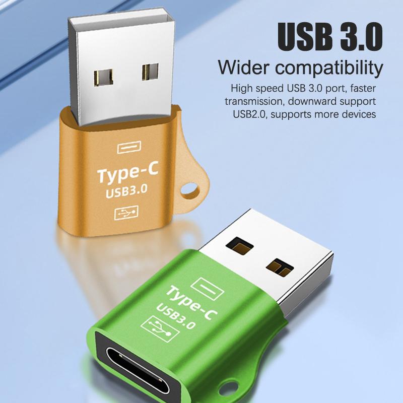 Datový kabel typu C na USB 3.0 samice-samec PD, adaptér, nabíječka na USB-C audio konverze, vhodný pro mobilní telefony, počítače