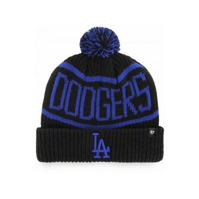 LA Dodgers Calgary MLB 47 Knitted Cuff Bobble Hat