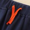 New Children's Fashionable And Casual Leg Tied Multi Pocket Pants Solid Color Casual Pants