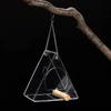 Bird Feeder Outdoor Balcony Food Dispenser Courtyard Outdoor Suspended Waterproof Trough Wild Sparrow Acrylic Feeder