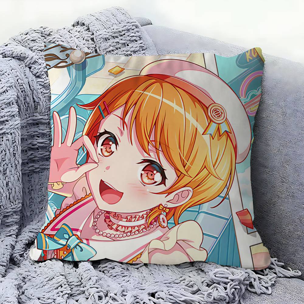 

Anime H-Hagumi Kitazawa Personalized Pillow Cover Kids Bedroom Wild Party Decor Pillowcase Kid Birthday Shower Gift 12x12Inch
