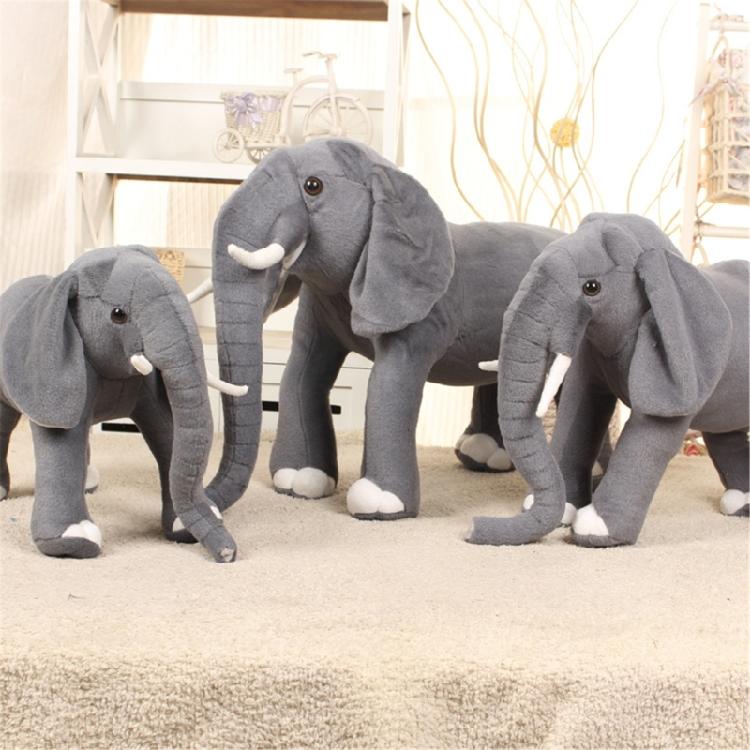 Elephant Plushes Pillow, Large Stuffed Animals for Playtimes and Relaxation