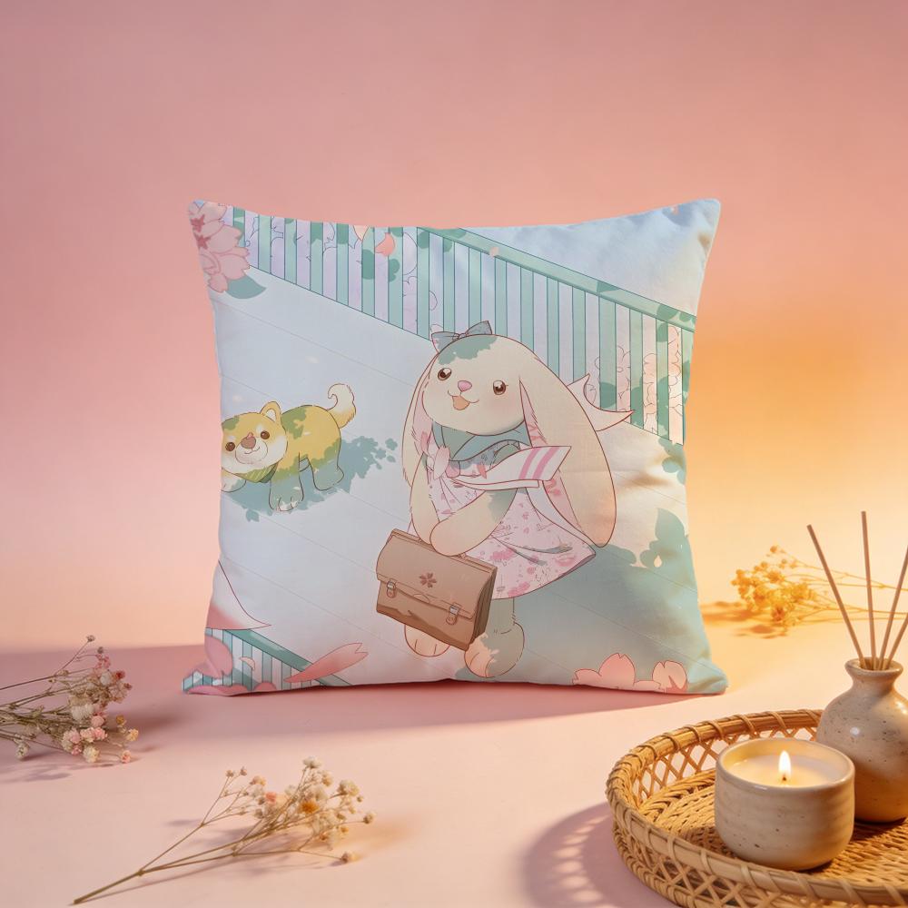 Trendy GGabrieled Cushion Cover Comfortable Durable Pillow Cover MultiScene for Home Office Car Sofa