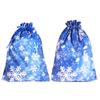 Exclusive Christmas Drawstring Gift Pouch - Festival Candy Bag in Stock