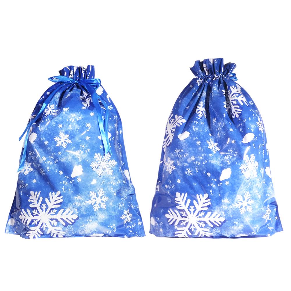 Exclusive Christmas Drawstring Gift Pouch - Festival Candy Bag in Stock