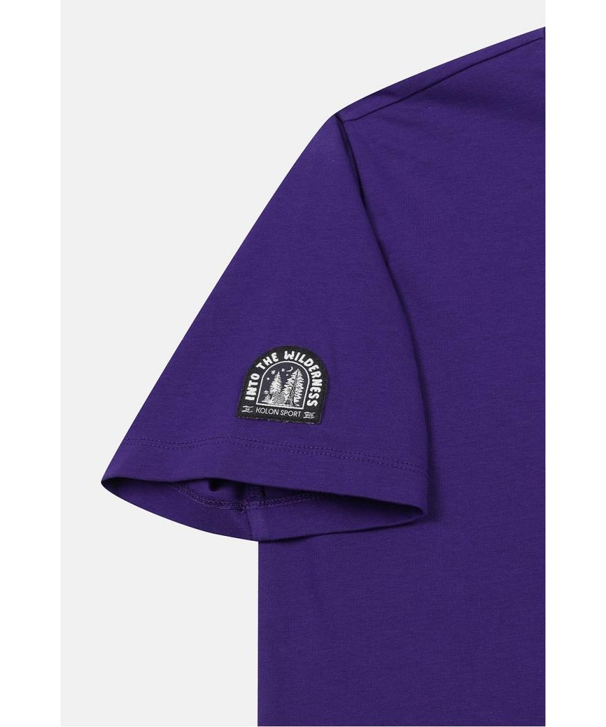 Koolongseupocheu Women'S Mossplex Sorona Wappen Round Neck Short Sleeve T-Shirt Tvtcm26612Pur