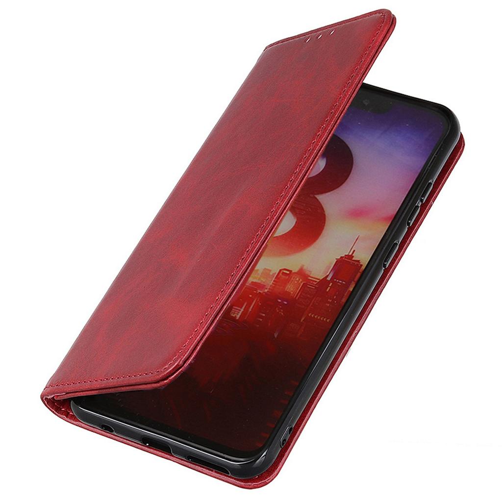 For Honor X7b 4G/90 Smart/Play 50 Plus 5G Split Leather Case Wallet Cover Magnetic Closing