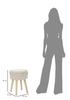 Stool Damasco Tall Cm Ø 32X41