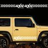 Car Door Side Decor Sticker Vinyl 4X4 Off Road Racing Sport Style Decor Decal For Suzuki Jimny AT MT JTW Auto Tuning Accessories