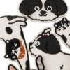 9 Pcs Dogs Embroidered Patches Cartoon Cats Sewing Patches Iron On Patches Applique Patches Sew On Patches for Clothes