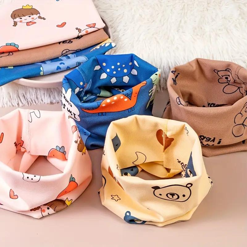 Baby Winter Neck Warmer Soft Fleece Windproof Scarf Seamless Tube Kids Thermal Neck Cover Outdoor Cozy Christmas Gift