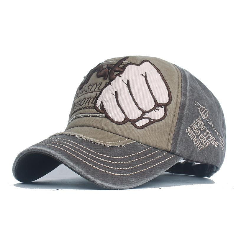 Yeni Moda Beyzbol Kapaklar Erkek Kadın Snapback Kış Şapka Yıkanmış Pamuk Hip Hop Şapka Açık Sonbahar Yaz Rahat Vintage baba şapkası