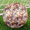 Genshin Impact Print Size 5 Soccer Ball, Standard Match Football for Sports Game and Team Practice, Ideal Gift for Soccer Fans