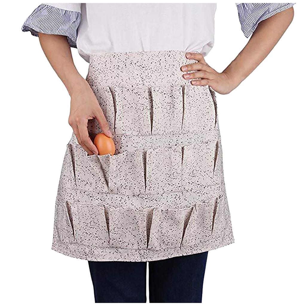 Apron  Eggs Gathering Apron 12 Deep Pockets Hold Chicken Farmerhouse Farm