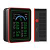 Air Quality Meter 18 In 1 CO2 TVOC HCHO PM2.5 PM10 Temp Humid Detect Tester Indoor Battery Powered Data Storage Black