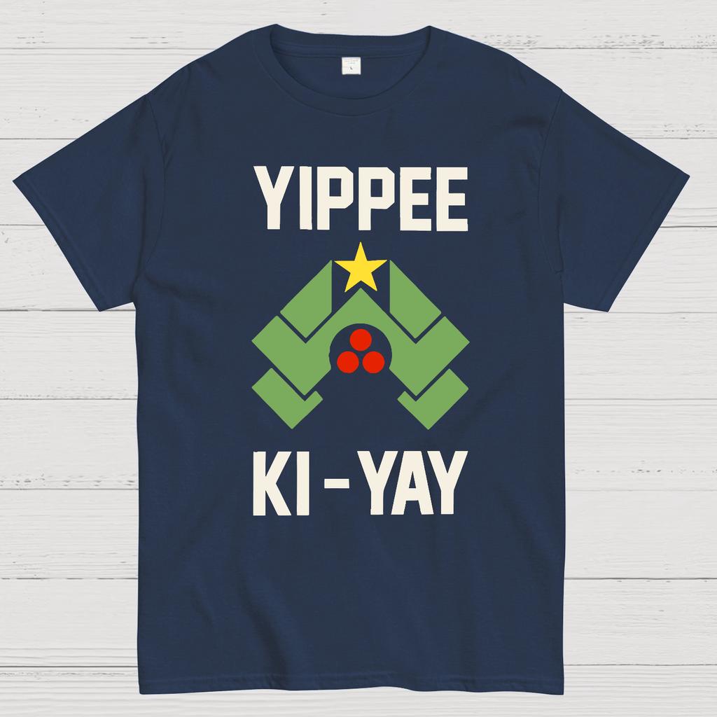 Yippee Ki Yay Christmas Cotton Summer Casual Cool Loose T-Shirt
