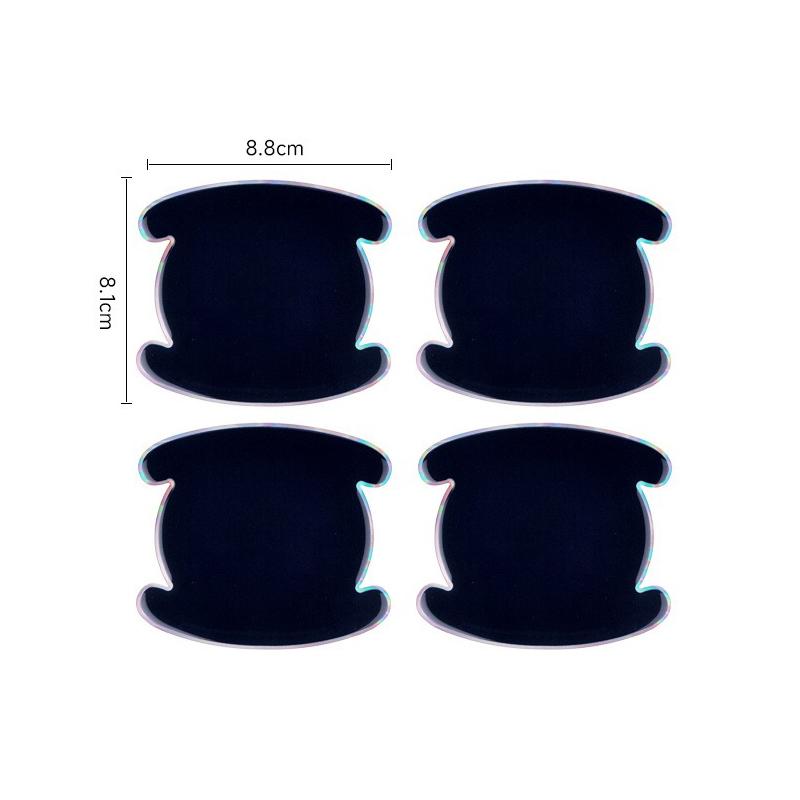 For VW Volkswagen Jetta MK5 Golf TPU Car Door Bowl Handle Protector Stickers Anti-scratch Trim Strip For VW Volkswagen Golf Polo