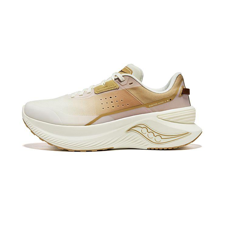 Saucony Shift Flow Daily Versatile Commuting Mesh Cushioning Non-Slip Wear-Resistant Low-Top Running Shoes Unisex sneaker White S28223-2